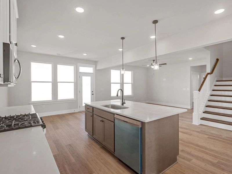 Furnished interior view inside a new home in Calista Farms, White House (Image 6).