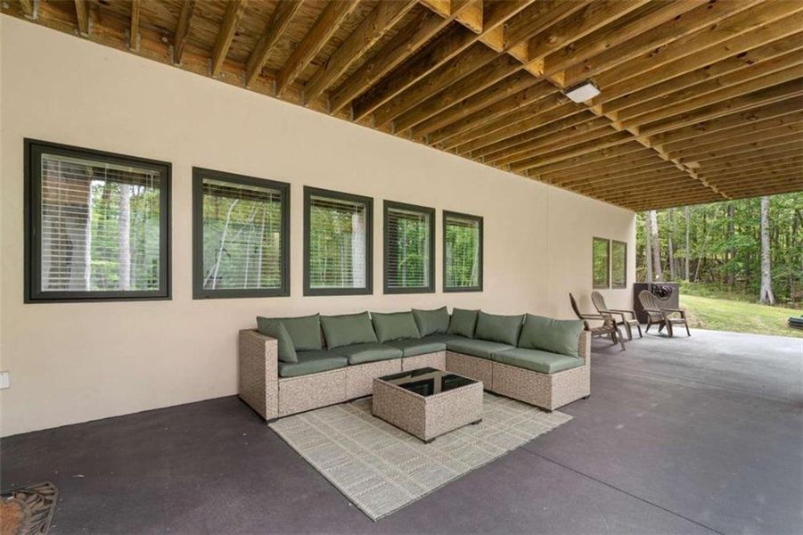 Exterior details and patio area of a home in , Whitesburg (Image 30).