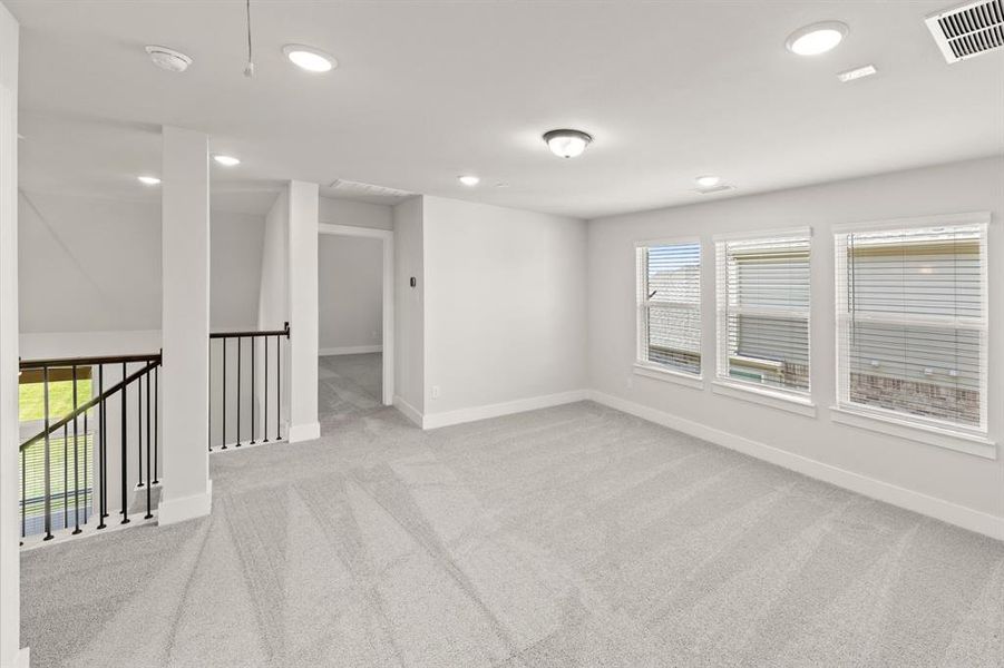 Spacious, unfurnished interior of a new home in Grayhawk Addition, Forney (Image 24). Spacious, unfurnished interior of a new home in Grayhawk Addition, Forney (Image 24).