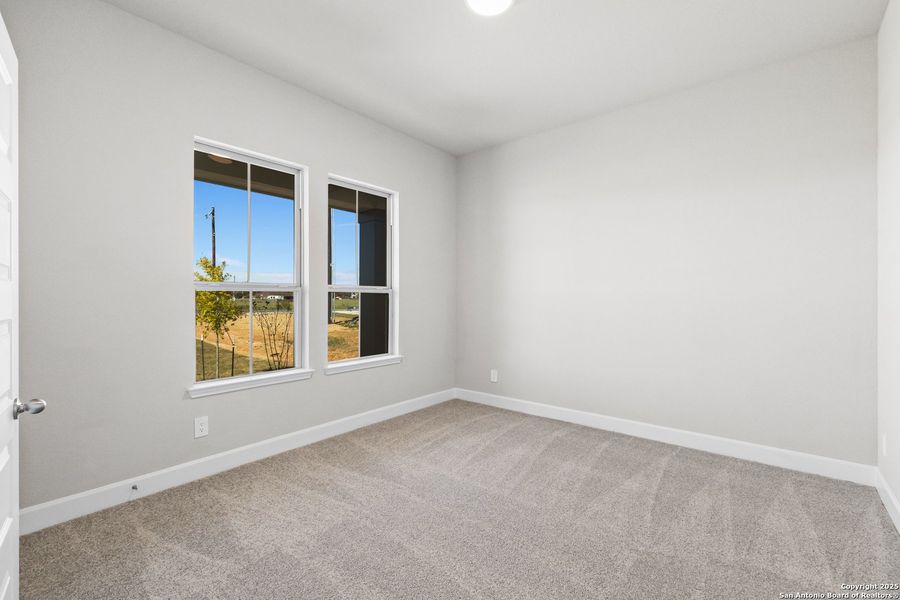 Spacious, unfurnished interior of a new home in Pradera Ridge, Floresville (Image 26). Spacious, unfurnished interior of a new home in Pradera Ridge, Floresville (Image 26).