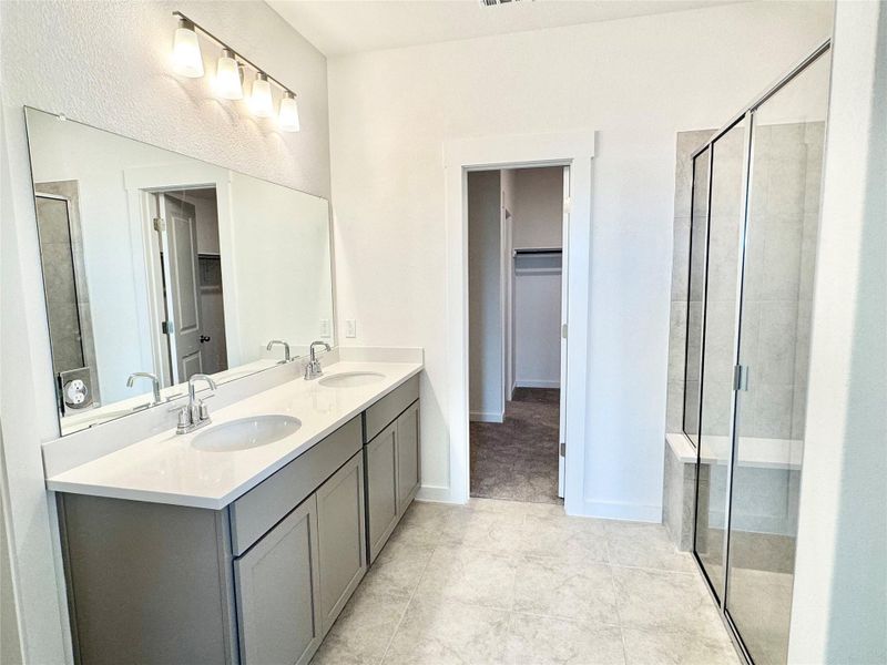 Furnished interior view inside a new home in Carillon, Manor (Image 5).