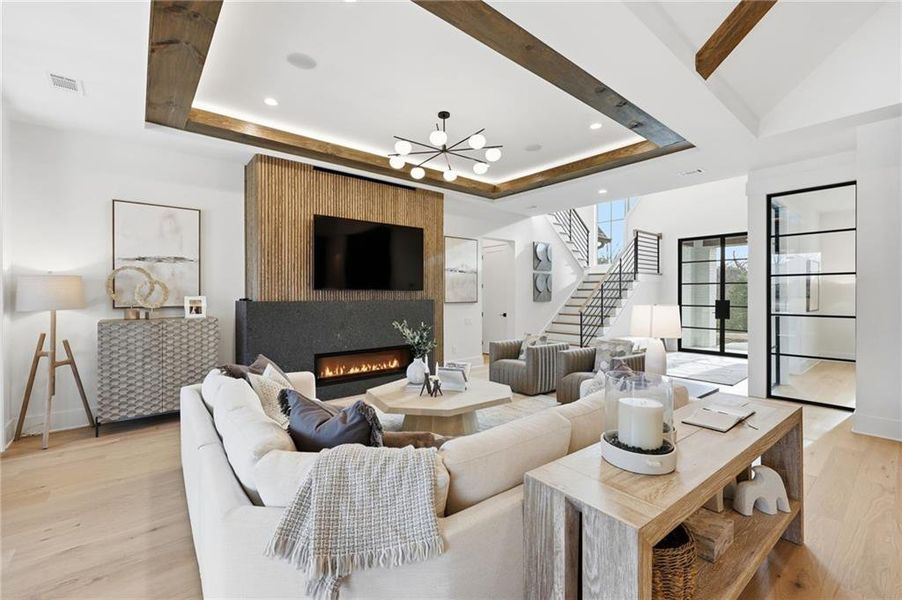 Furnished interior view inside a new home in , Gainesville (Image 19).