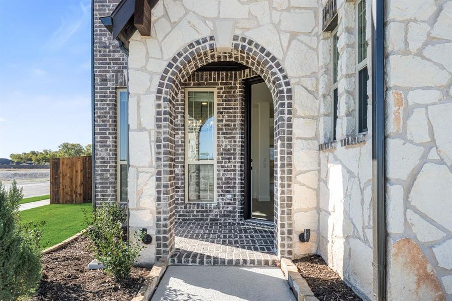 Exterior details and patio area of a home in Meadow Vista 60-65, Anna (Image 24). Exterior details and patio area of a home in Meadow Vista 60-65, Anna (Image 24).