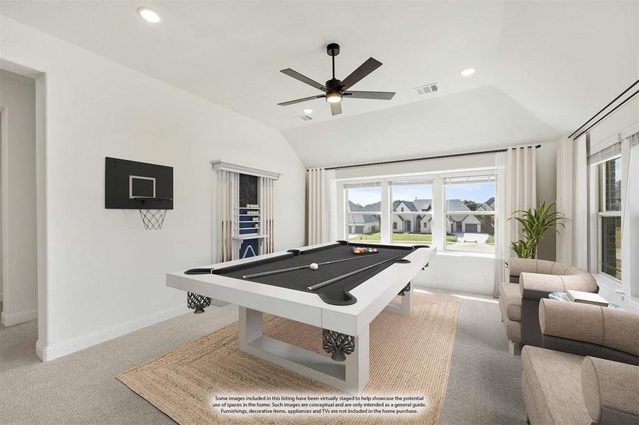 Furnished interior view inside a new home in Rockwood 90, Mansfield (Image 4). Furnished interior view inside a new home in Rockwood 90, Mansfield (Image 4).