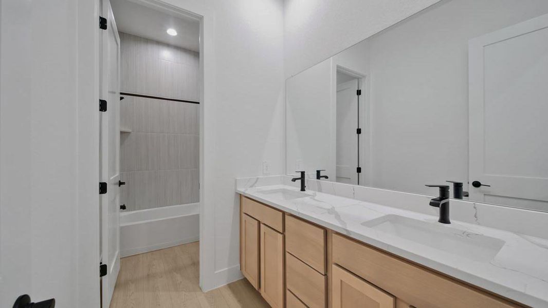 Furnished interior view inside a new home in Butlers Bend Estates, Pinehurst (Image 16).