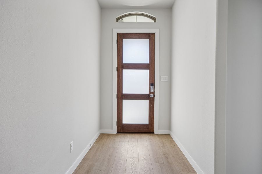 Foyer in the Gilmour II home plan by Trophy Signature Homes