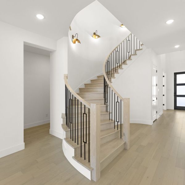 Spacious, unfurnished interior of a new home in Mosaic – 70′ Lots, Celina (Image 68).