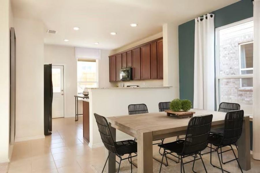 MODEL HOME images may NOT be consistent with the finished product.