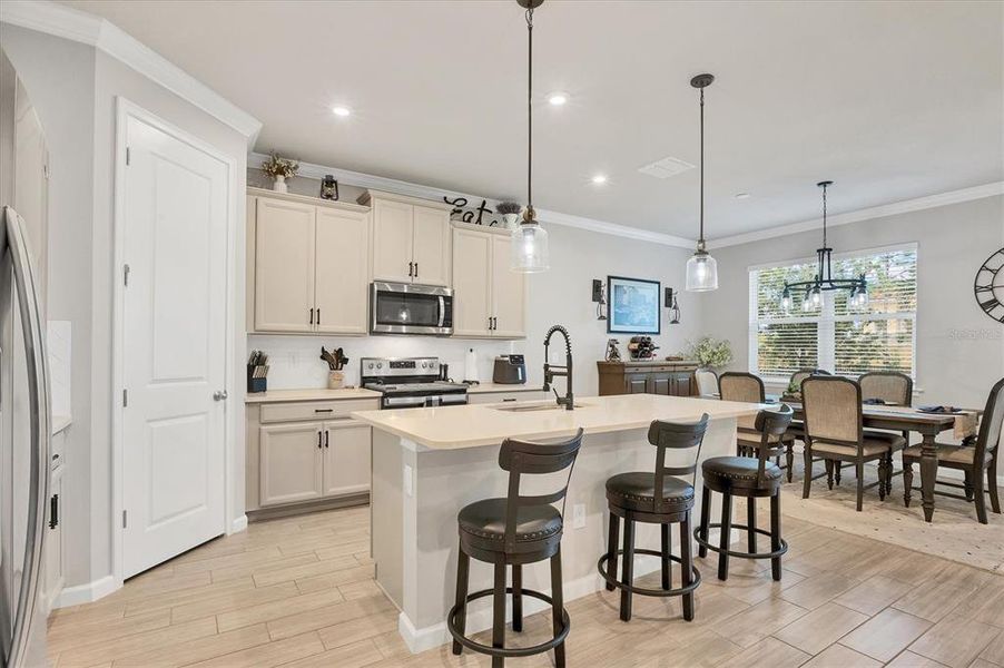 Furnished interior view inside a new home in , Venice (Image 17).