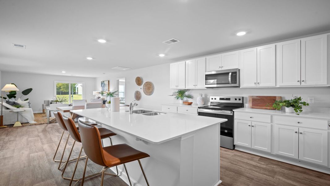 Furnished interior view inside a new home in Rice Hope, Port Wentworth (Image 4).