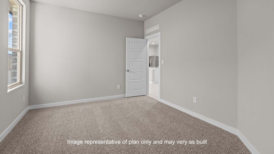 Spacious, unfurnished interior of a new home in Viridian, Lubbock (Image 14).
