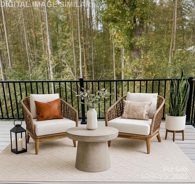 Enjoy year-round comfort on your covered porch—your perfect spot for morning coffee, autumn views, or summer breezes. Enjoy year-round comfort on your covered porch—your perfect spot for morning coffee, autumn views, or summer breezes.