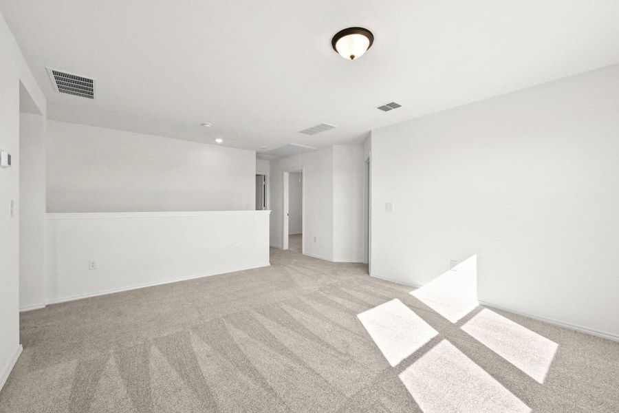 Spacious, unfurnished interior of a new home in Stoney Chase, Del Valle (Image 25). Spacious, unfurnished interior of a new home in Stoney Chase, Del Valle (Image 25).