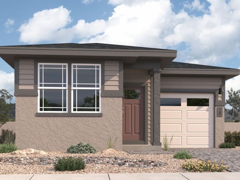 F Modern Prairie Elevation F Modern Prairie Elevation