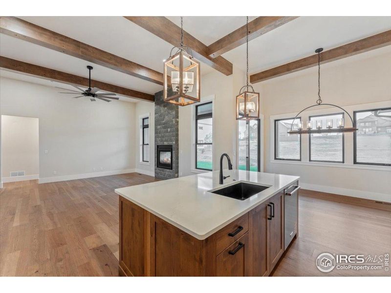 Furnished interior view inside a new home in , Berthoud (Image 10).