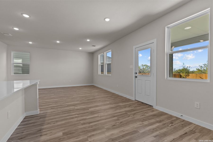 Spacious, unfurnished interior of a new home in Applewhite Meadows, San Antonio (Image 12). Spacious, unfurnished interior of a new home in Applewhite Meadows, San Antonio (Image 12).