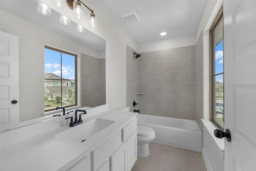 Furnished interior view inside a new home in Candela South, Richmond (Image 8).