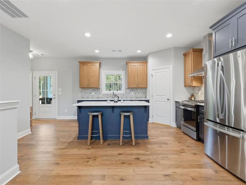 Furnished interior view inside a new home in , Talking Rock (Image 6).