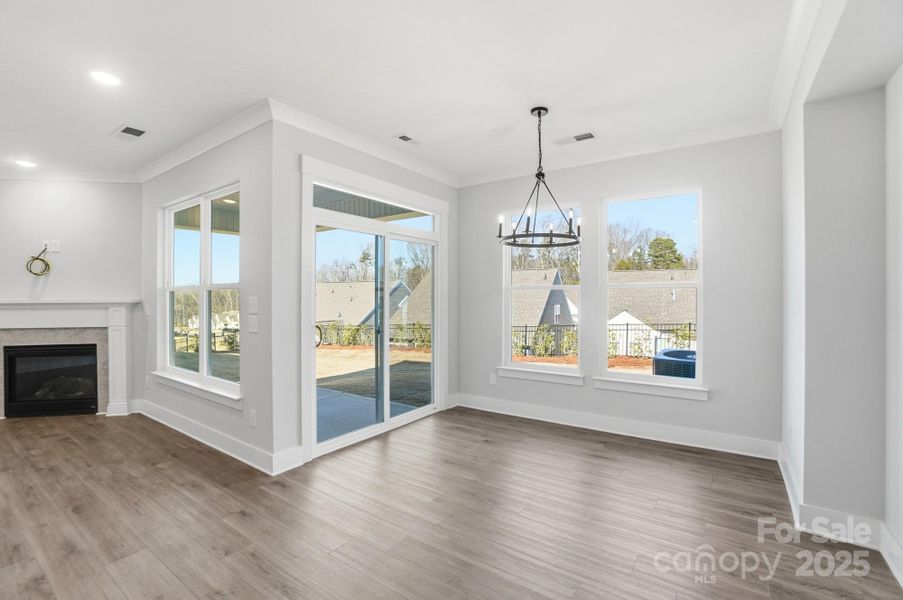 Spacious, unfurnished interior of a new home in Villas at Prestwick, Mooresville (Image 20).