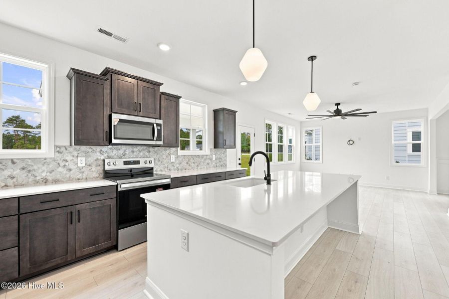 Furnished interior view inside a new home in Legacy Lakes, Aberdeen (Image 10).