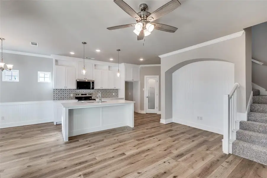 Furnished interior view inside a new home in , Lake Dallas (Image 7).
