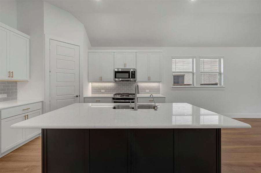 Furnished interior view inside a new home in Aster Park, McKinney (Image 11).