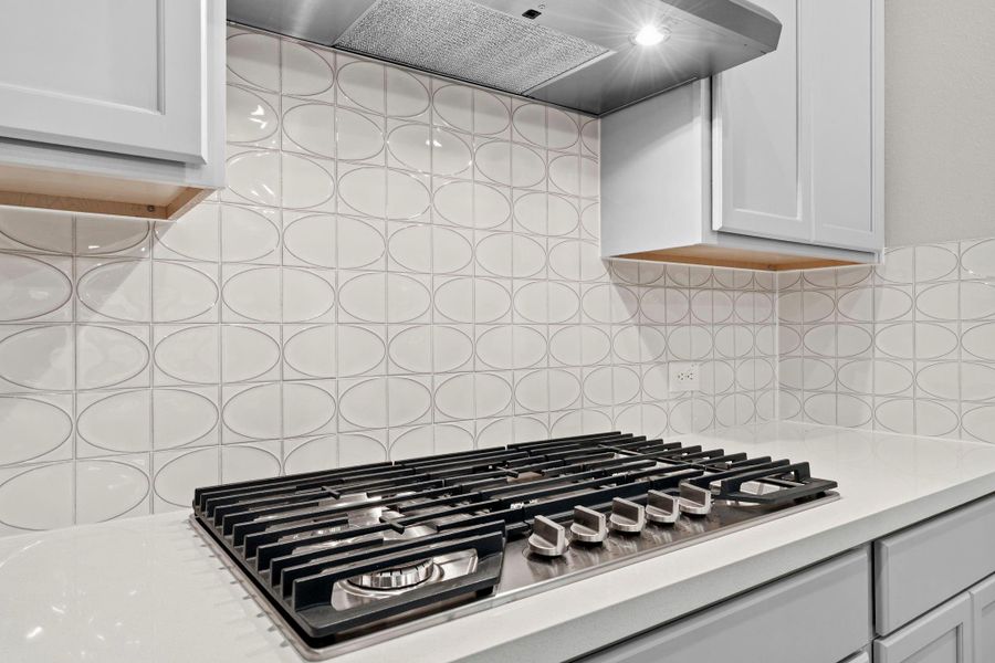 Close-up of interior finishes inside a home in Grand Central Park, Conroe (Image 14).