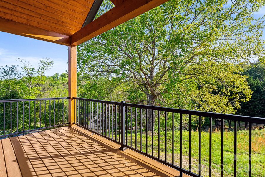 Exterior details and patio area of a home in , Alexander (Image 32).