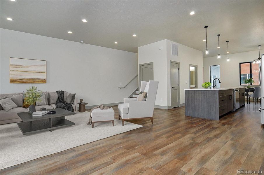 Furnished interior view inside a new home in , Salida (Image 6).