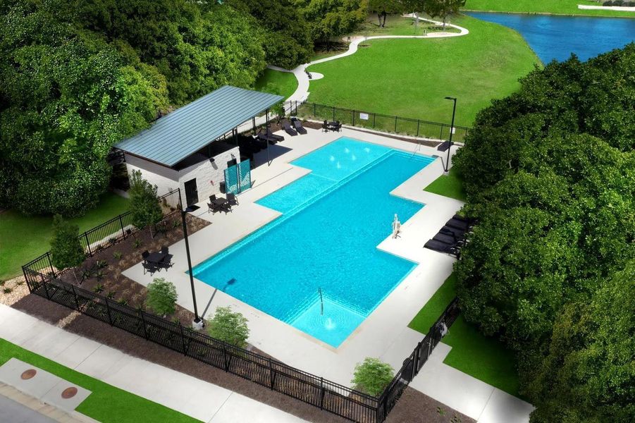 Community amenities in The Colony - 50', Bastrop (Image 17).