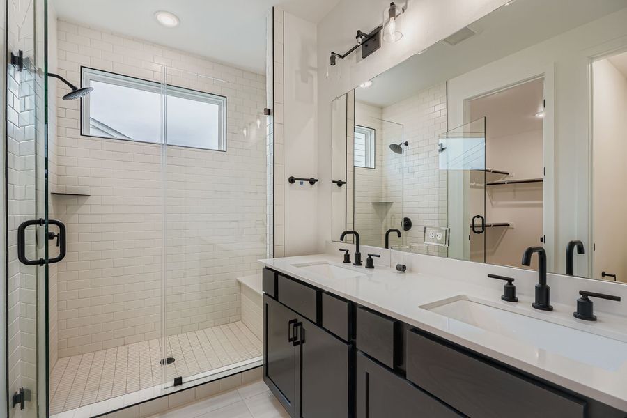 Furnished interior view inside a new home in Novel, Austin (Image 3).