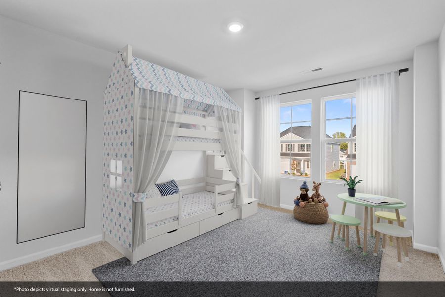 Furnished interior view inside a new home in Hanes Lake, Winston-Salem (Image 11). Furnished interior view inside a new home in Hanes Lake, Winston-Salem (Image 11).