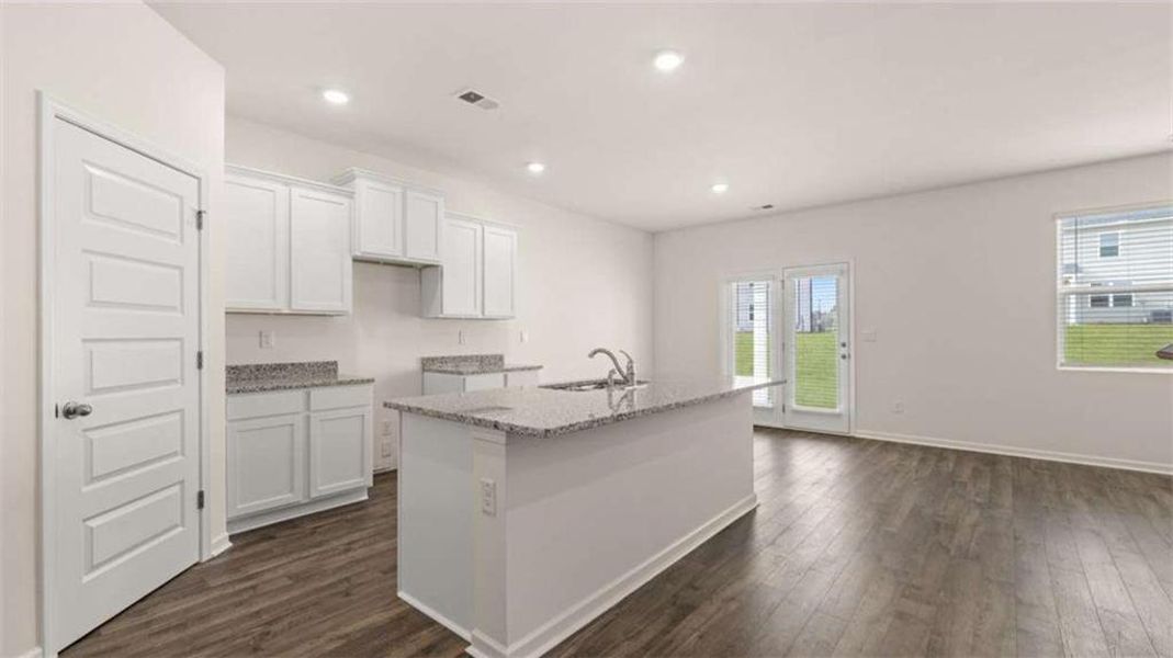 Furnished interior view inside a new home in Preserve at Dove Creek, Statham (Image 15). Furnished interior view inside a new home in Preserve at Dove Creek, Statham (Image 15).