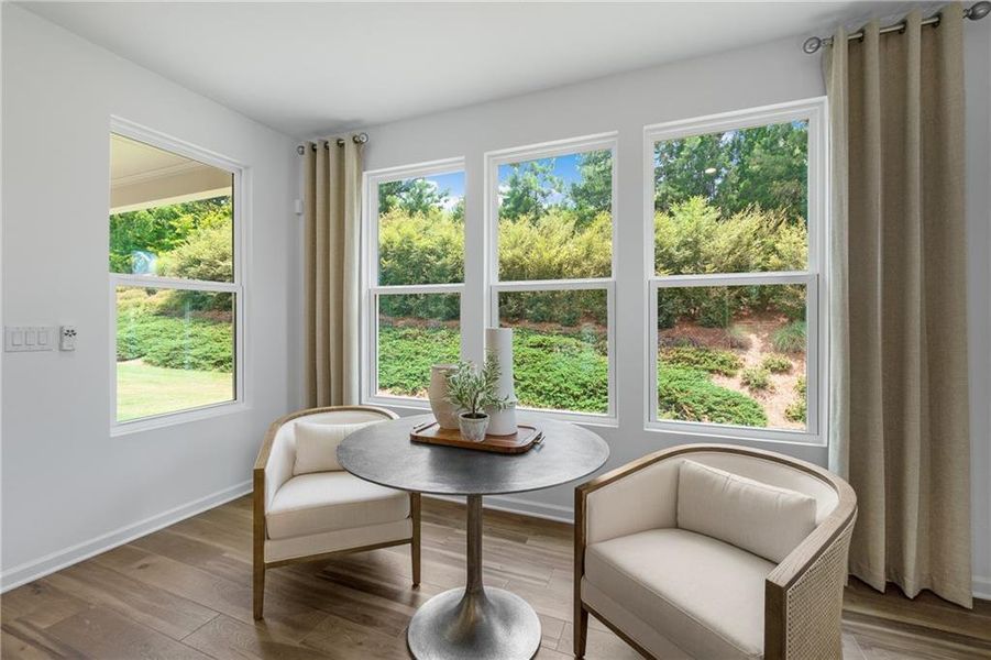 Furnished interior view inside a new home in Del Webb at Lake Oconee, Greensboro (Image 9).