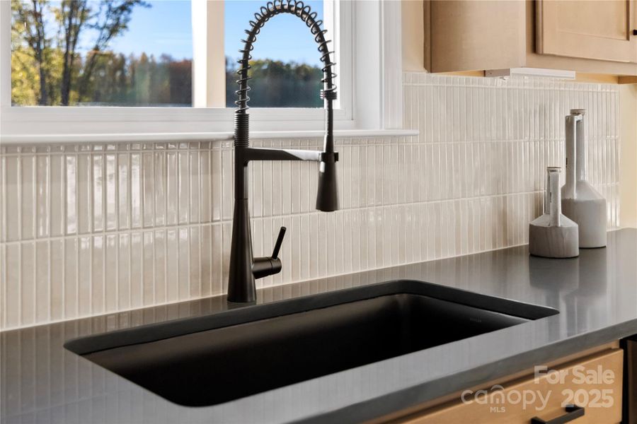 Close-up of interior finishes inside a home in Sheffield, Indian Trail (Image 22).