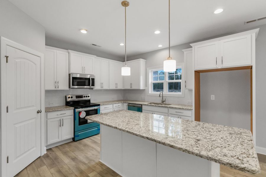 Representative furnished interior of a home built from the Drayton by Caviness & Cates Communities in Maggie Way, Wendell (Image 34).