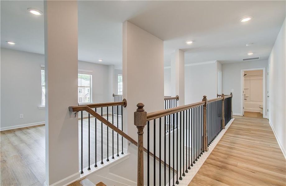 Spacious, unfurnished interior of a new home in Cambria at Traditions, Hampton (Image 24).