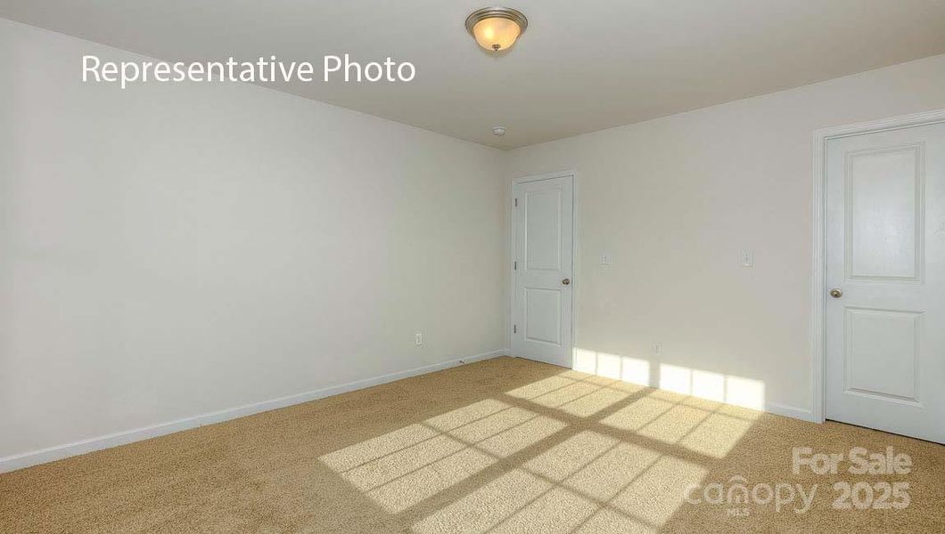 Spacious, unfurnished interior of a new home in Secrest Commons, Monroe (Image 17).