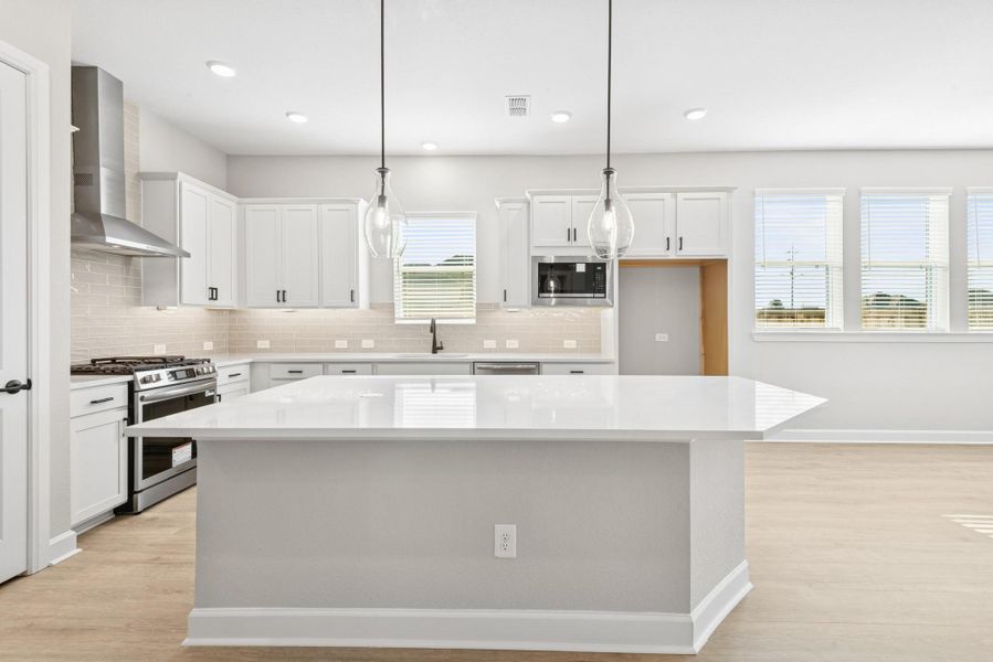 Furnished interior view inside a new home in Riceland 50’ Front Load Homesites, Mont Belvieu (Image 4).