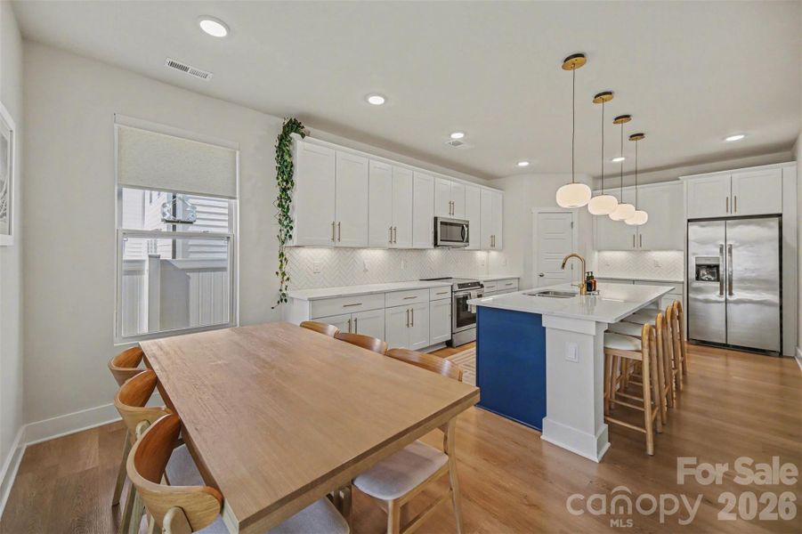Furnished interior view inside a new home in Enclave at Caldwell, Charlotte (Image 19).