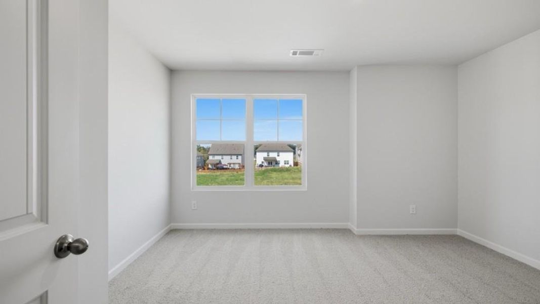 Spacious, unfurnished interior of a new home in Hamptons at Riverwood South, Dallas (Image 21).