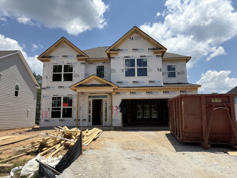 In-progress construction of a new home in Tillery Park, Grovetown, GA (Image 26).