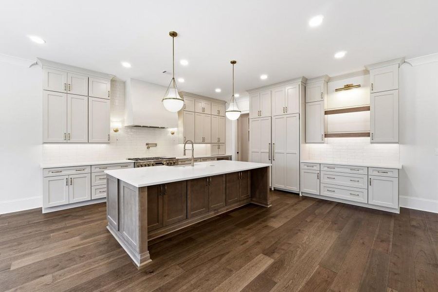 Furnished interior view inside a new home in , Marietta (Image 7).