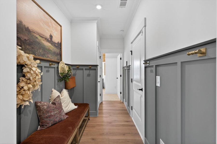 Representative furnished interior of a home built from the Riverton by Pulte Homes in Riversprings, Dacula (Image 54).