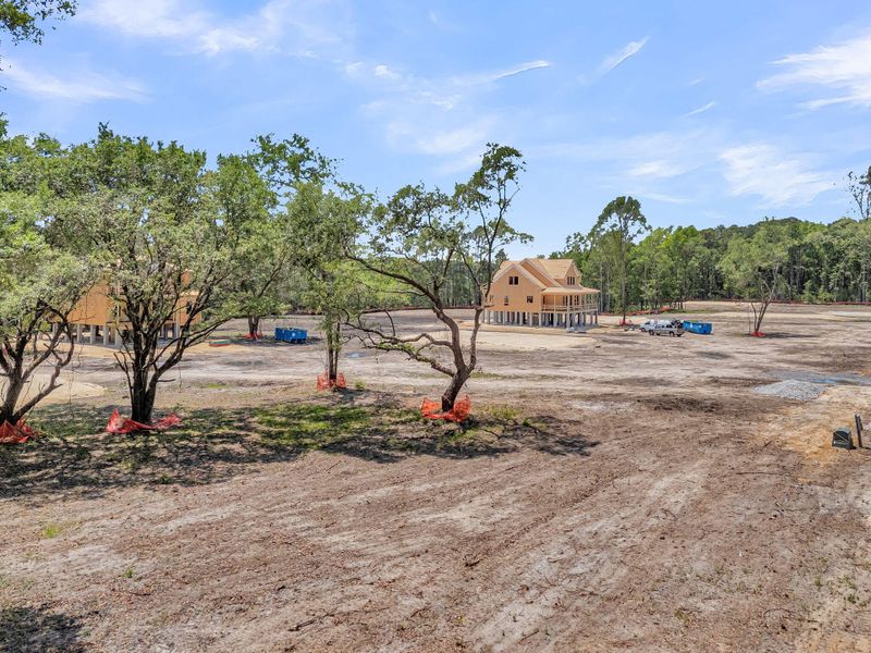 Site preparation for new homesites in Rivercroft, Awendaw (Image 54).