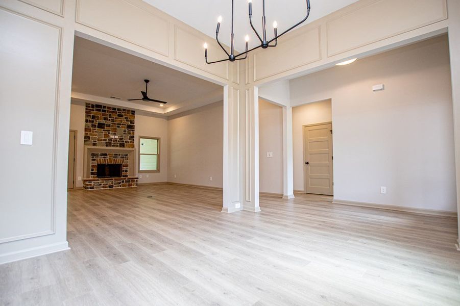 Spacious, unfurnished interior of a new home in WOODMONT RESERVE, Roopville (Image 23).
