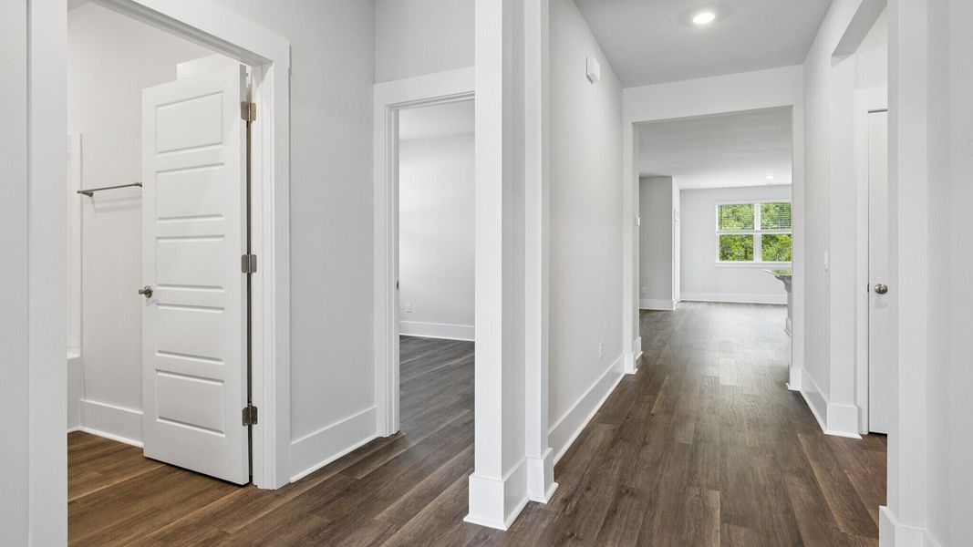 Spacious, unfurnished interior of a new home in Sidbury Station, Castle Hayne (Image 14).