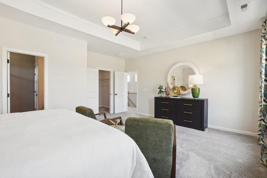 Furnished interior view inside a new home in Fair Oak, Calhoun (Image 16).