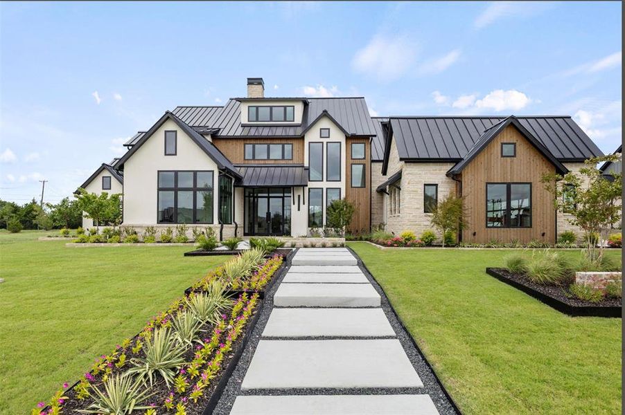 Front exterior of a new home in , Heath, TX, highlighting curb appeal (Image 30). Front exterior of a new home in , Heath, TX, highlighting curb appeal (Image 30).