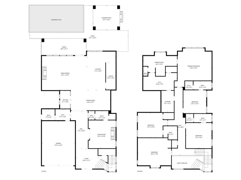 2D floor plan layout of this home in , Houston, TX (Image 5).